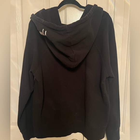 Peace Love World Off-the-Shoulder Sweater - Picture 2 of 3